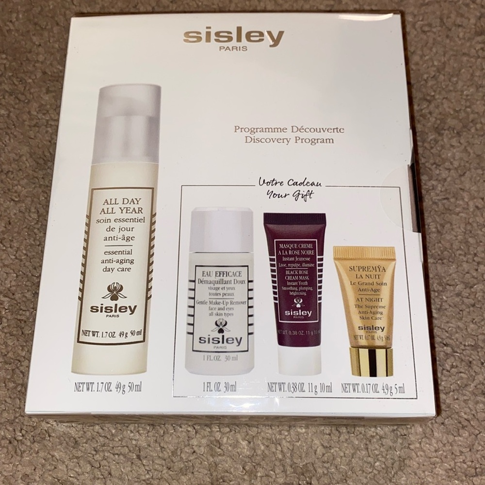 *NEW* Sisley Discovery Program set All Day Black Rose anti Age set